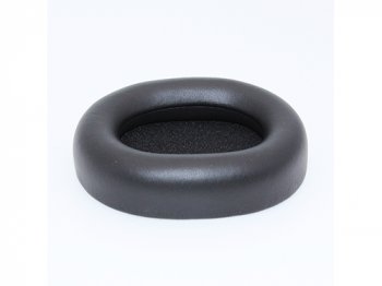 High frequency baked leather earmuffs